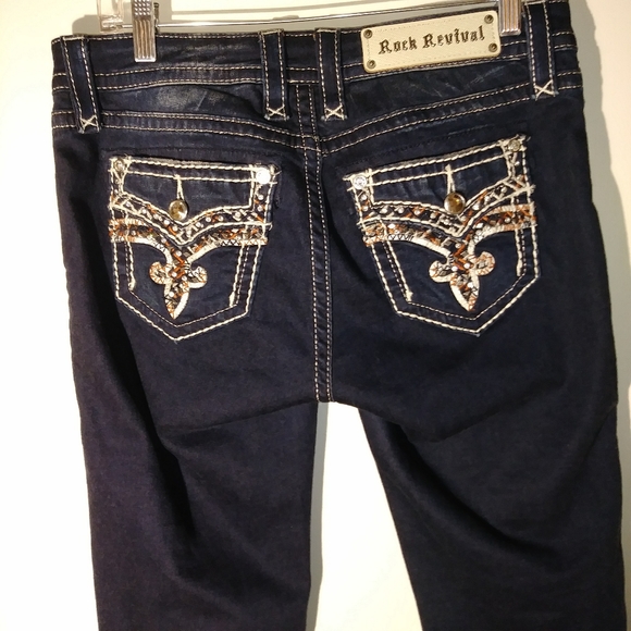 Rock Revival Denim - Rock Revival Size 28 Mid-rise Skinny Nicci